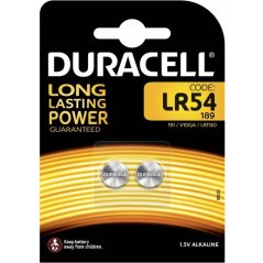 Alkalický gombíkový článok DURACELL LR54 G10 LR1130 1,5V Blister 2ks