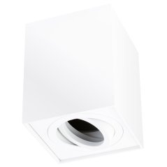 HALOGEN Spot Tube Movable AMAT-L GU10 Square White 115mm LUMILED pre povrchovú montáž