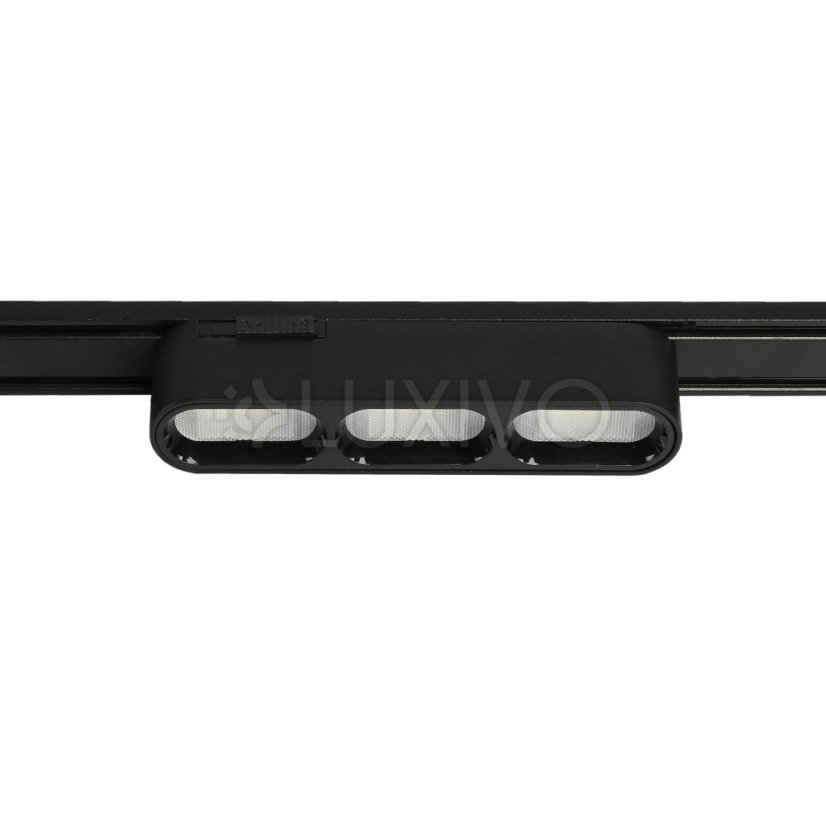 LED lampa do magnetickej koľajnice 5, 5W 420lm 4000K neutrálna CRI90 90° čierna VIDEX