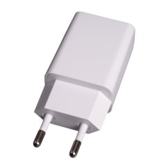 Nabíjačka napájací zdroj 1x USB 5V/3A DC adaptér stolových lámp biely Lumiled
