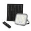 LED reflektor solárny so senzorom 20W 1400lm 5000K neutrálna 90° 3, 2V IP65 IK07 nástenný sivý VIDEX