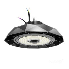 Priemyselné svietidlo lampa LED High Bay 100W 18000lm 4000K neutrálna čierna IP65 IK09 Anica Pro
