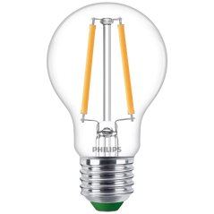 LED žiarovka E27 A60 2,3W = 40W 485lm 2700K teplé vlákno PHILIPS Ultra Efficient