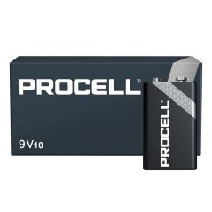 Alkalické batérie Duracell Procell 6LR61 9V 10ks