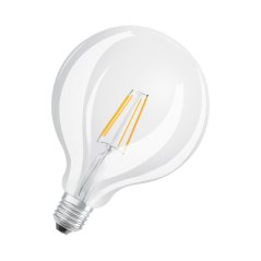 LED žiarovka E27 G125 4W = 40W 470lm 2700K Warm 300° Ledvance