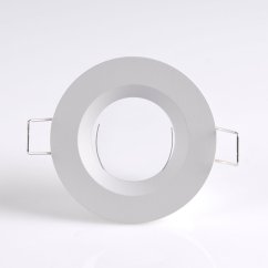 BORAS MR16 IP44 GOLDLUX (Polux) Okrúhle biele matné svietidlo na zapustenie