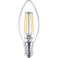 3x LED žiarovka E14 Candle B35 4,3W = 40W 470lm 2700K Warm FILAMENT Philips