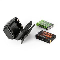 LED čelová baterka akumulátorová 5W 5000lm 7 režimov práce senzor pohybu USB-C vodotesná IP65 Videx