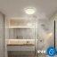 LED stropné svietidlo nástenné 18W IP44 okrúhle GLORY 2 Diamant 33cm LUMILED