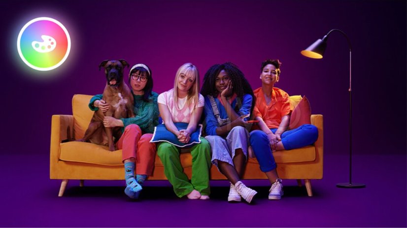 3x LED žiarovka E27 A60 8,8W = 60W 806lm 2200-6500K RGB + TW Smart SMART WiFi Bluetooth App WiZ