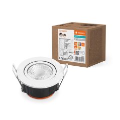 LED zapustené stropné zapustené bodové svietidlo 6W 540lm CCT stmievateľné Mesh White Dali Adjust Ledvance