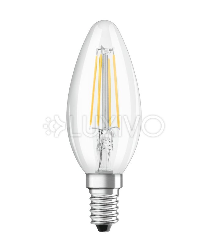 LED žiarovka E14 B35 3,4W = 40W 470lm 2700K Warm 300° CRI90 Žiarovka OSRAM SUPERSTAR+ Stmievateľná