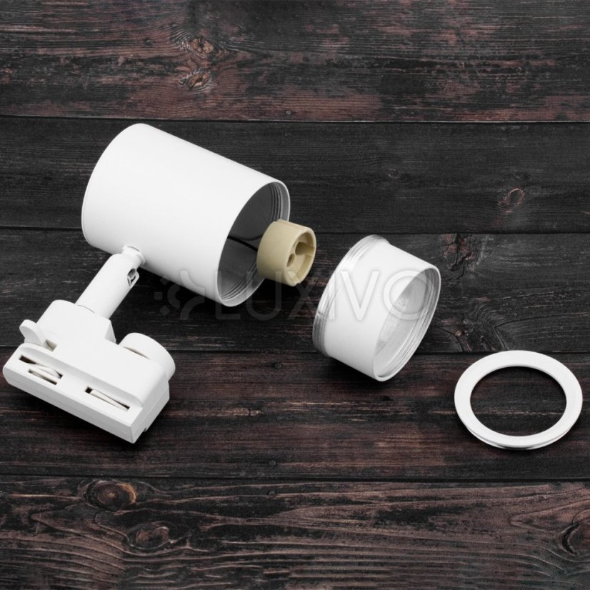 GU10 White ORION Busbar Light pre jednofázové prípojnice