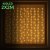 Vianočná led svetelná mikro záclona vonkajšia - záves - 400led - 2x2m teplá biela