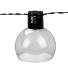 Záhradná solárna girlanda 10x LED dekoratívne svetielka 4, 7m 3000K teplá PERLA Lumiled