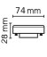 Žiarovka LED GX53 reflektor 13W = 99W 1500lm 2700K teplá 120° VALUE Osram