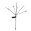 2x Solárna záhradná lampa LED ALISMA zapichovacia vonkajšia 70cm 2700K IP44 LUMILED