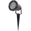 Záhradná lampa LED GU10 IP65 HAPPY Black - kábel 1 m