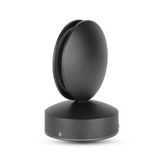 LED nástenné svietidlo 7W 3000K IP65 Otočné o 360° čierne VT-707 V-TAC