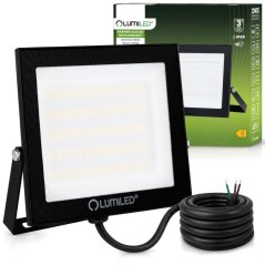 Reflektor LED ZONER2 50W 5000lm 4000K IP65 čierny LUMILED