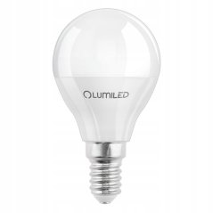 LED žiarovka E14 P40 10W = 75W 1055lm 6500K Cold 180° LUMILED