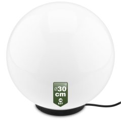 LED 30CM E27 IP65 LUMIKULA2 LUMILED vonkajšie guľové záhradné svietidlo