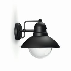HOVERFLY myGarden E27 IP44 Záhradné svietidlo LED smerujúce nadol čierne PHILIPS