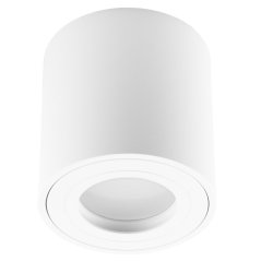 Prisadená halogénová bodová trubica EGIO GU10 okrúhla biela 83 mm - LUMILED