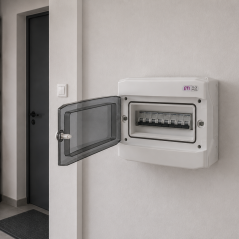 Rozvodnica modulová povrchová skrinka ECH-12PT skriňa IP65 modul ETI