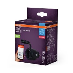 Inteligentná zásuvka vonkajšia s krytom IP44 Osram SMART WiFi ZigBee