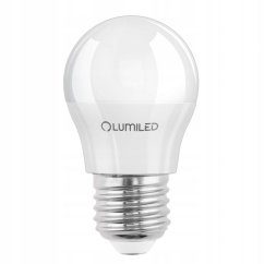 LED žiarovka E27 guľa P45 10W = 75W 1055lm 3000K teplá 180° LUMILED