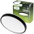 LED stropný plafón s povrchovou montážou 24W 4000K CELIS Round IP44 Black Ring ALS LUMILED