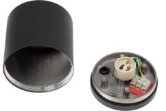 Stropné svietidlo SPOT LED QUAZAR 18 GU10 IP44 KOBI ALUMINIUM Round Black