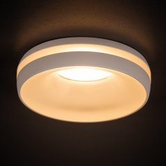 Zapustené bodové stropné halogénové LED svietidlo GU5.3 GU10 okrúhle biele Eliceo