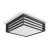 LED vonkajšie stropné svietidlo MOONSHINE myGarden 2xE27 IP44 Nástenné svietidlo Plafond Anthracite PHILIPS