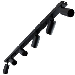 Stropná lampa Plafón SPOT TUBA Reflektor Oprawa Halogénová Šikmá 6x GU10 TABULA LUMILED