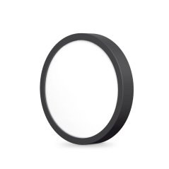 LED stropné svietidlo na povrchovú montáž 15W 1850lm 4000K Neutral Black Videx