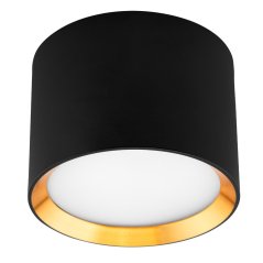 Povrchové svietidlo HALOGEN SUNLA Tuba Gx53 LED bodové nástenné svietidlo Waltz Black and Gold LUMILED