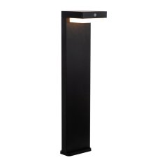 Solárna lampa 4,5W 400lm 4000K Neutrálna čierna IP44 so súmrakovým senzorom Mali Sanico Goldlux