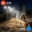 Reflektor LED Halogén lampa 2 x 50W na statíve GLAREX 4000K LUMILED