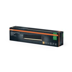 Vonkajšie nástenné svietidlo solárne LED so senzorom pohybu a súmraku 12, 4W 540lm 3000K teplá stmievateľná sivá IP54 Endura Osram