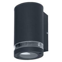Vonkajšie nástenné svietidlo GU10 sivé IP44 Endura Osram