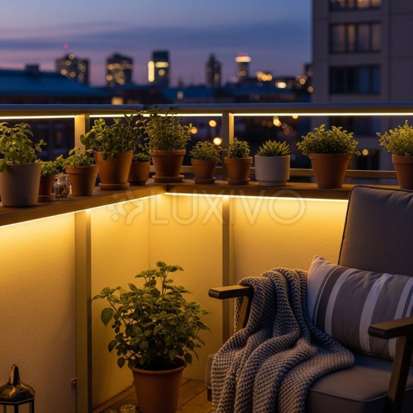 LED solárny pás 150x LED AVERO 3000K Warm IP44 5m LUMILED