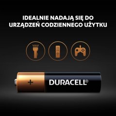 Alkalické batérie DURACELL Basic AA LR6 18ks