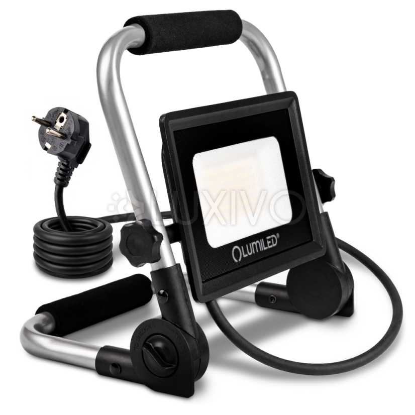 Reflektor LED Halogén lampa prenosná GRAVON 50W 4000K LUMILED