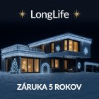 LongLife vianočné osvetlenie - záruka 5 rokov