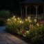2x Solárna záhradná lampa LED ALISMA zapichovacia vonkajšia 70cm 2700K IP44 LUMILED