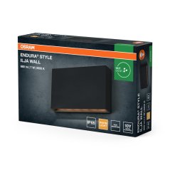 Vonkajšie nástenné svietidlo LED 7W 330lm 3000K teplá biela sivé IP65 Endura Osram