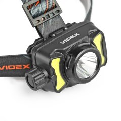 Akumulátorová LED čelovka 5W 700lm 8 režimov USB-C vodotesná IP55 Videx