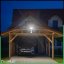 LED reflektor ZUNA2 20W 1800lm 4000K IP44 Black Senzor pohybu LUMILED